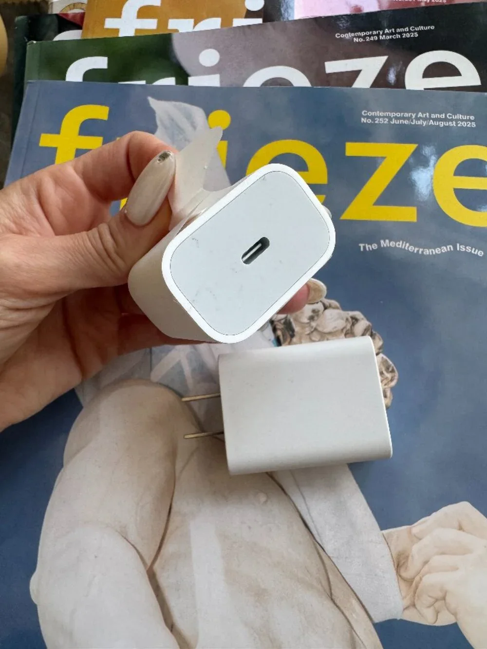 2 usb C wall chargers, new (buy 1 or both)